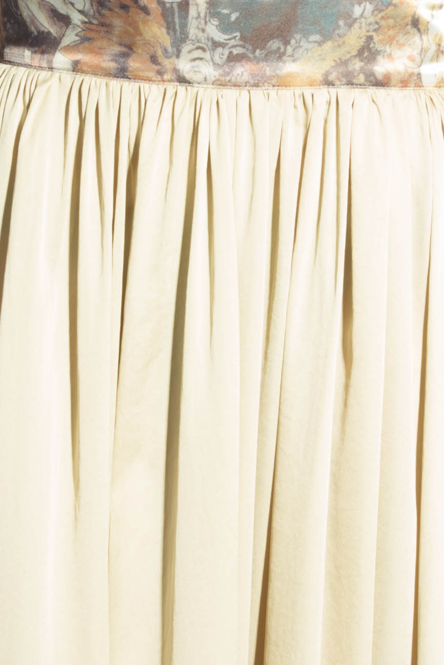 Robe asymétrique avec découpage Laura Firefly image 3