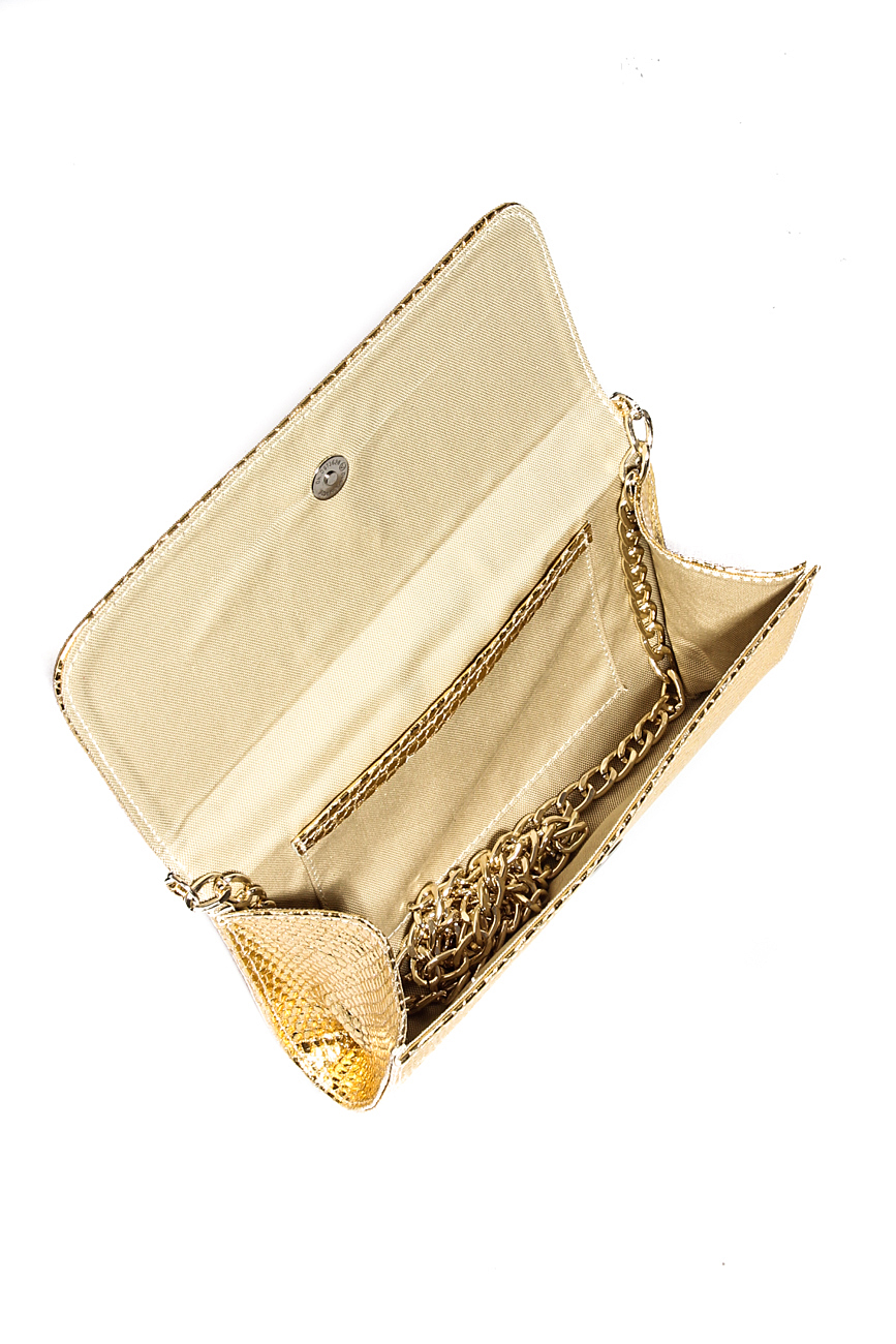 Golden clutch Giuka by Nicolaescu Georgiana  image 3