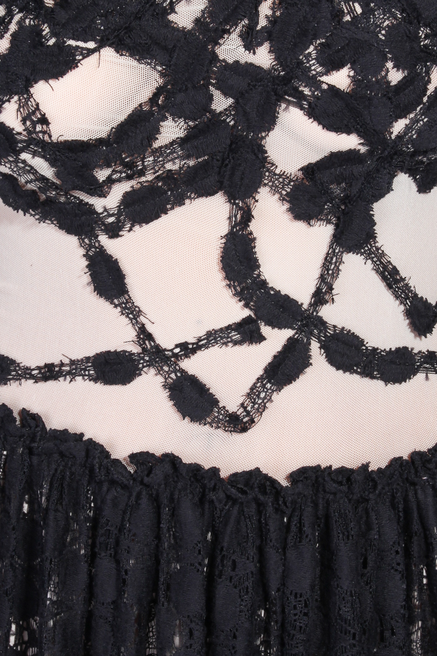 Black lace dress Carmen Ormenisan image 3