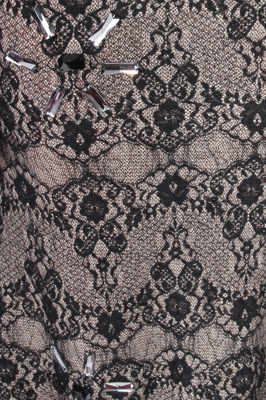 Robe en dentelle noire Elena Perseil image 3