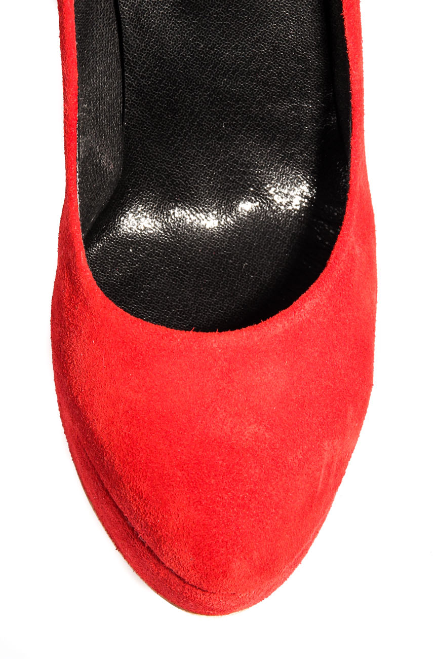Pantofi rosii Ana Kaloni imagine 4