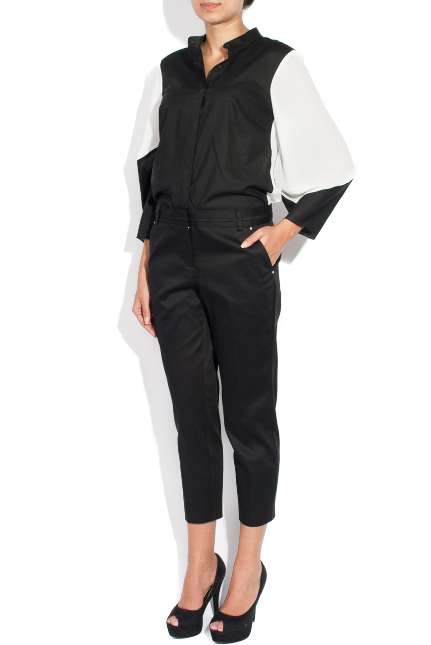 Classic black trousers Cristina Staicu image 0