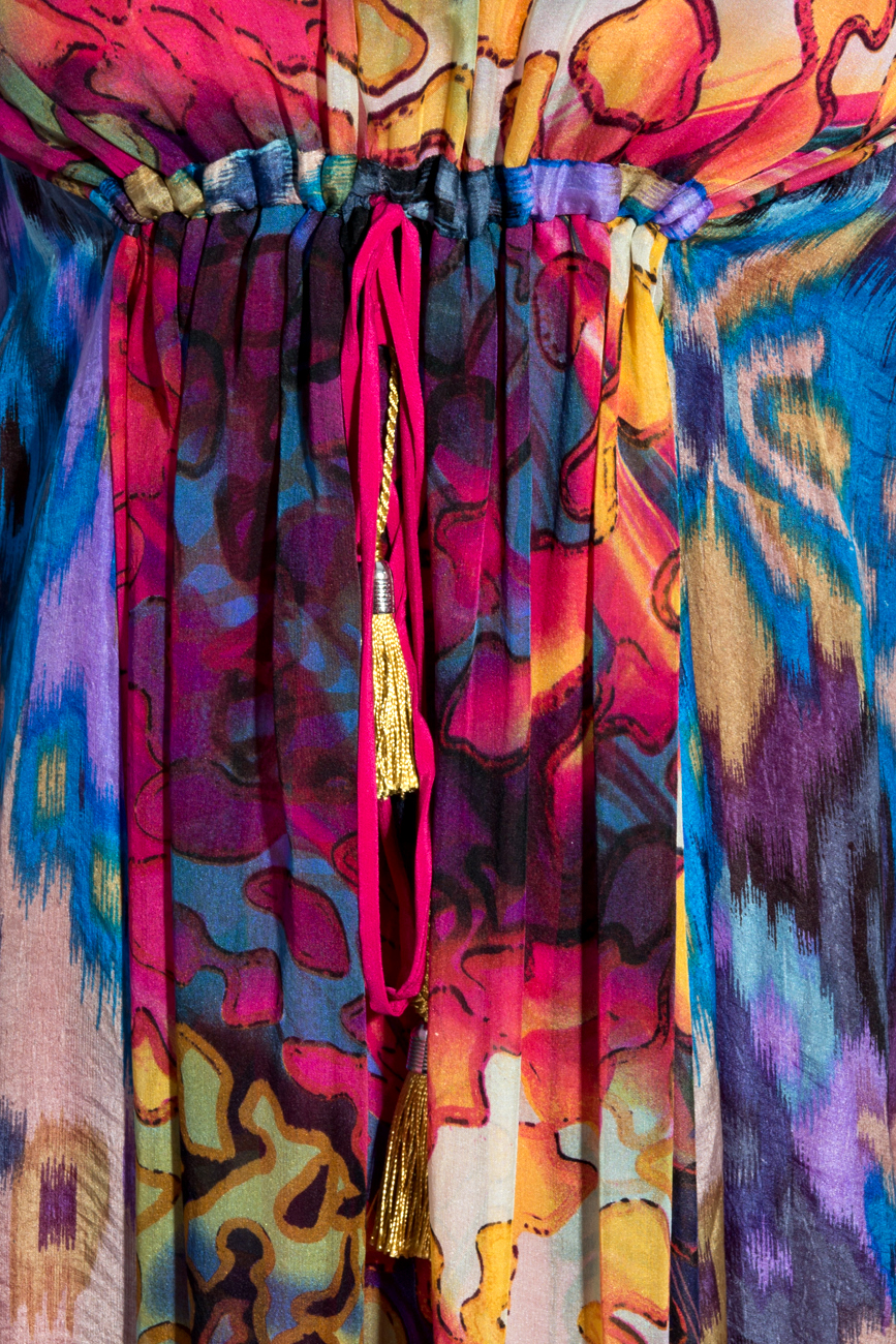 Robe longue en soie Elena Perseil image 3