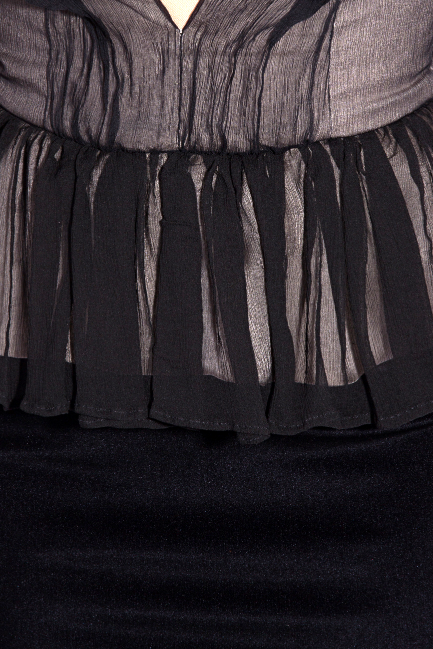 Silk and velvet deux-piece  Claudia Greta image 4