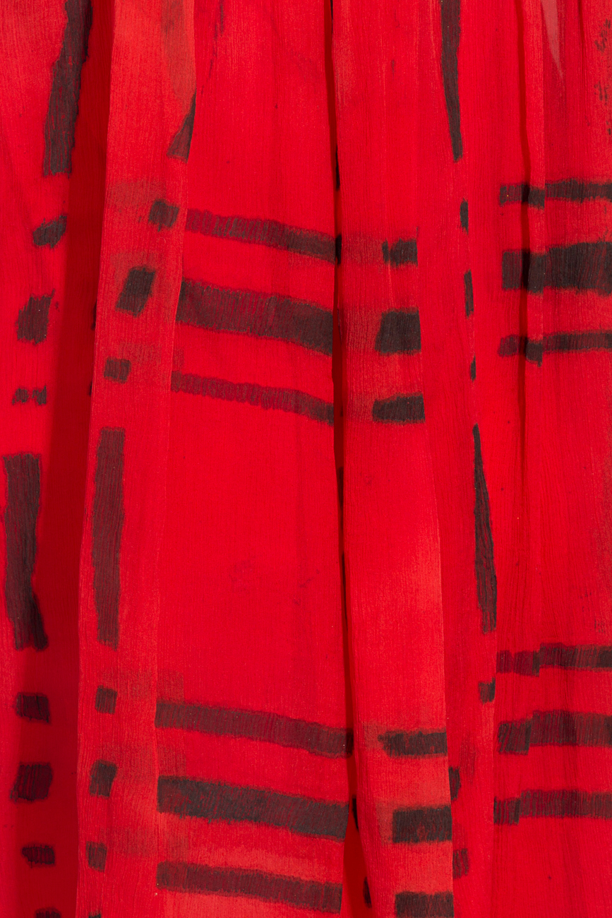 Plaid silk dress B.A.D. Style by Adriana Barar image 3