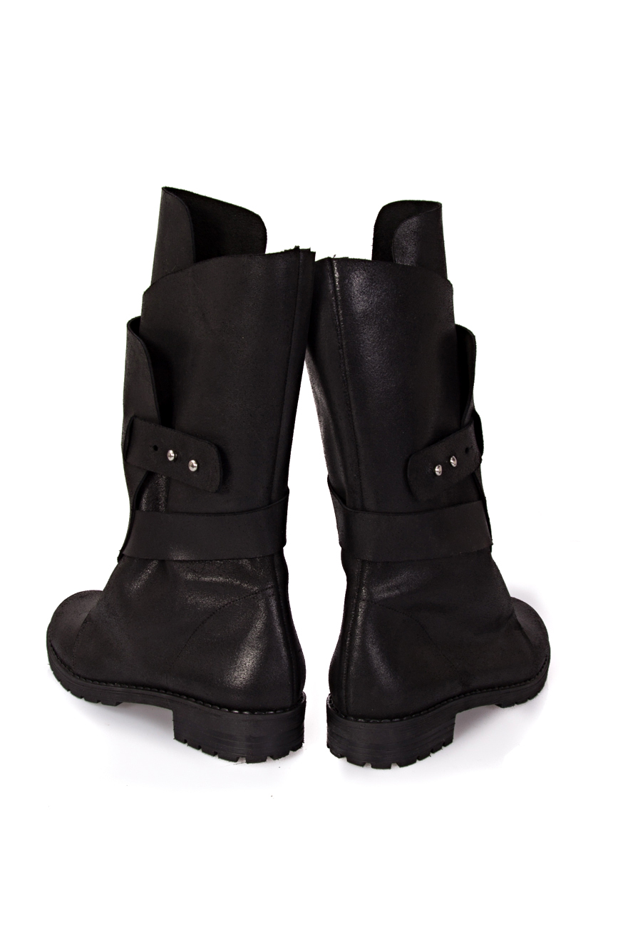 kill Grace Mob Asymmetrical boots - Flat Shoes made to measure
