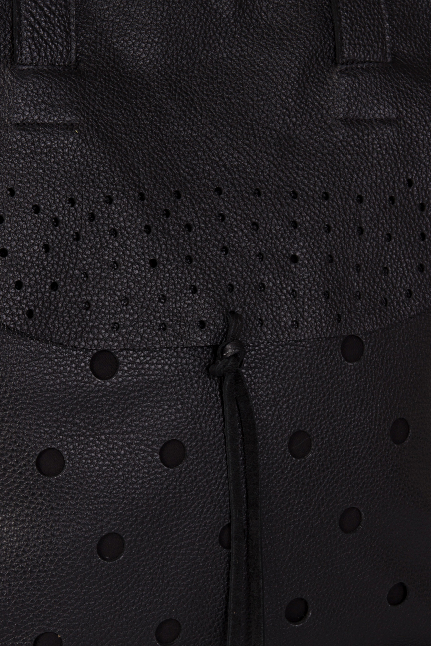 Perforated leather bag Mihaela Glavan  image 4