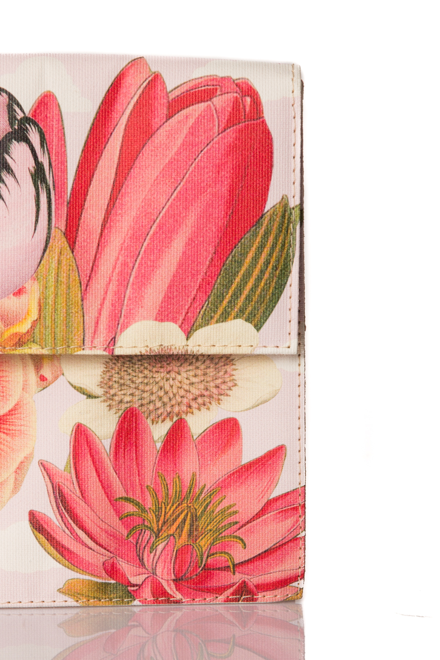 Plic imprimeu flori rosii Oana Lazar (3127 Bags) imagine 2