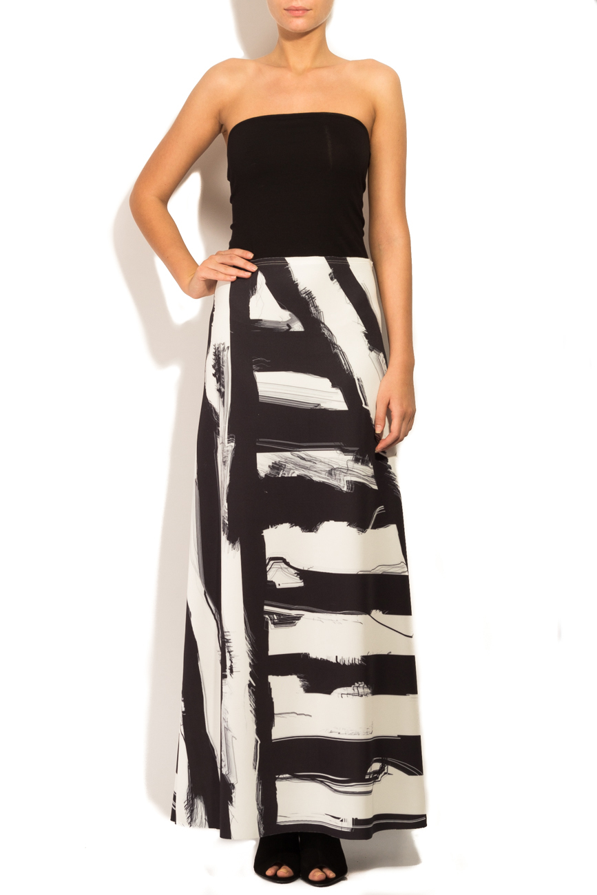Long stripes print skirt  Lena Criveanu image 0