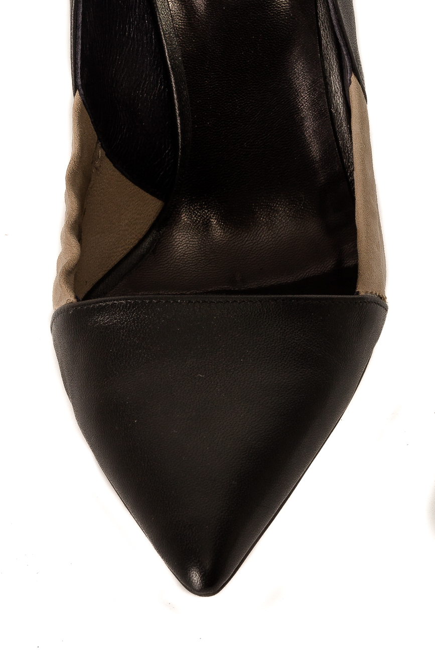 Escarpins en cuir noir Mihaela Glavan  image 4