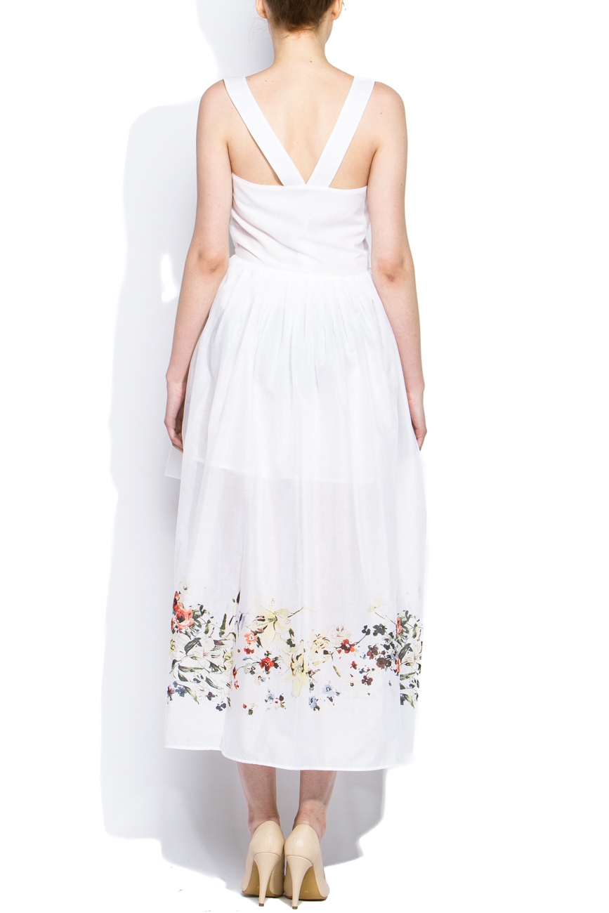 Asymmetrical cotton dress Izabela Mandoiu image 2