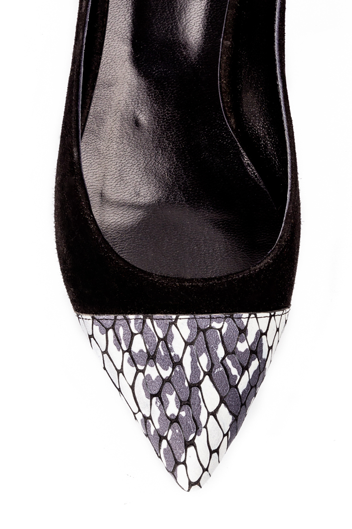 Black suede shoes Mihaela Glavan  image 4
