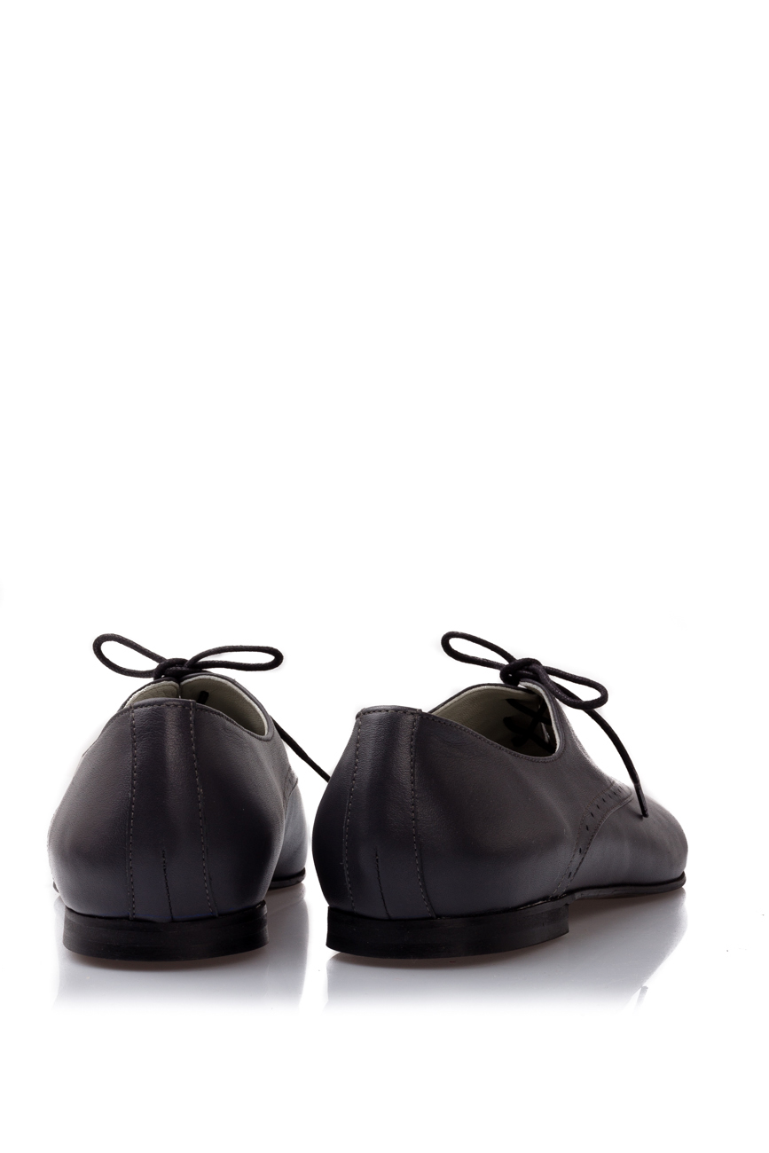 Pantofi dama Oxford din piele PassepartouS imagine 2