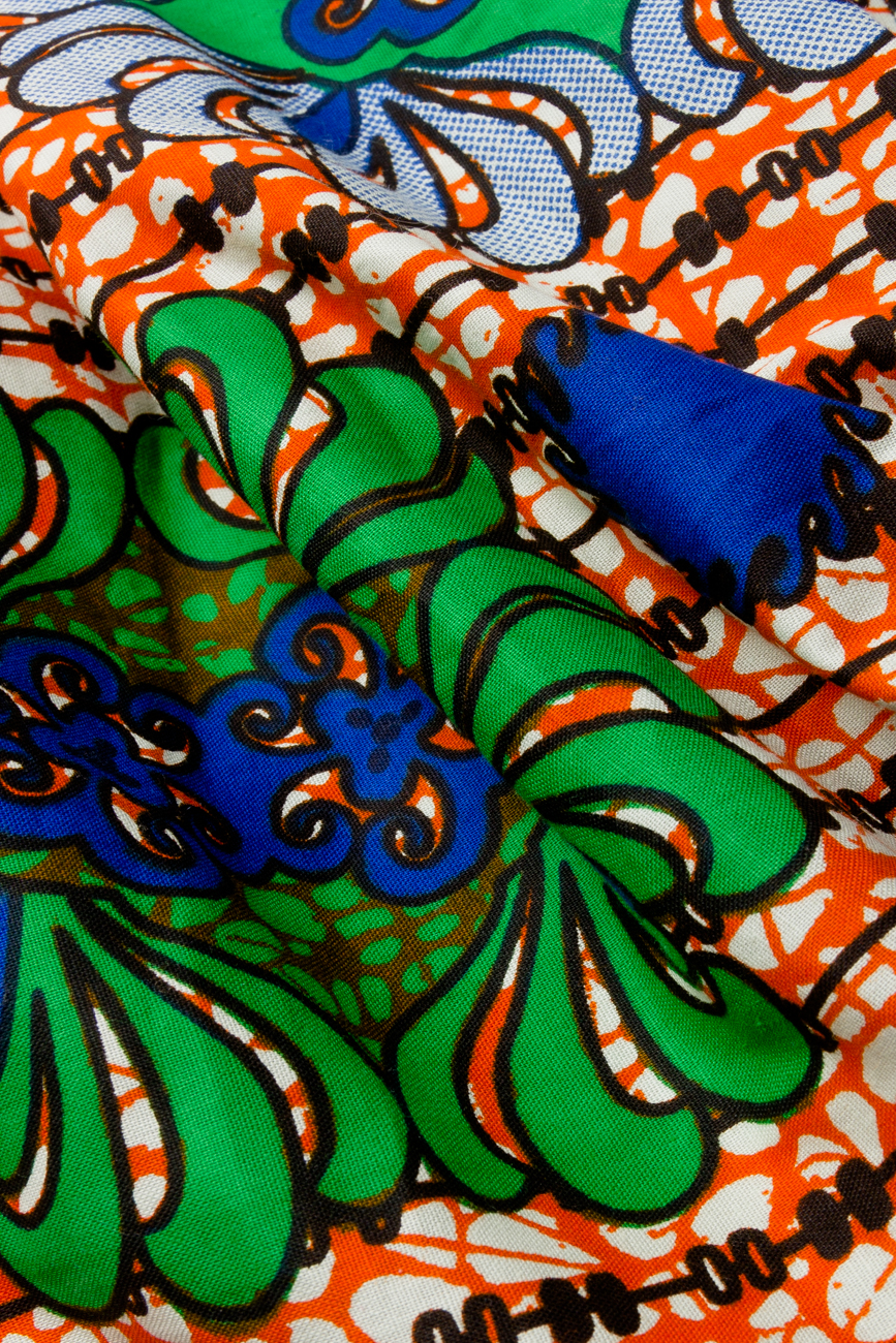 Africa floral detail skirt Cristina Staicu image 3