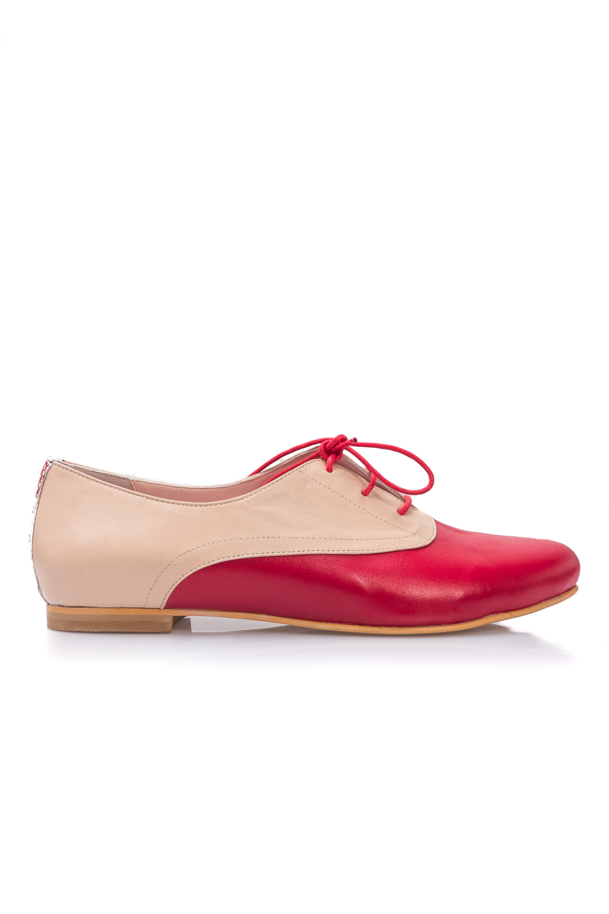 Scarlet Red Oxford shoes PassepartouS image 0
