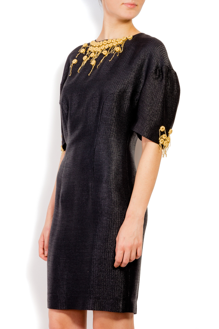Glossed raffia dress ATU Body Couture image 1