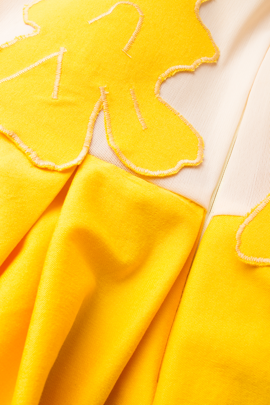Yellow mini dress ATU Body Couture image 3