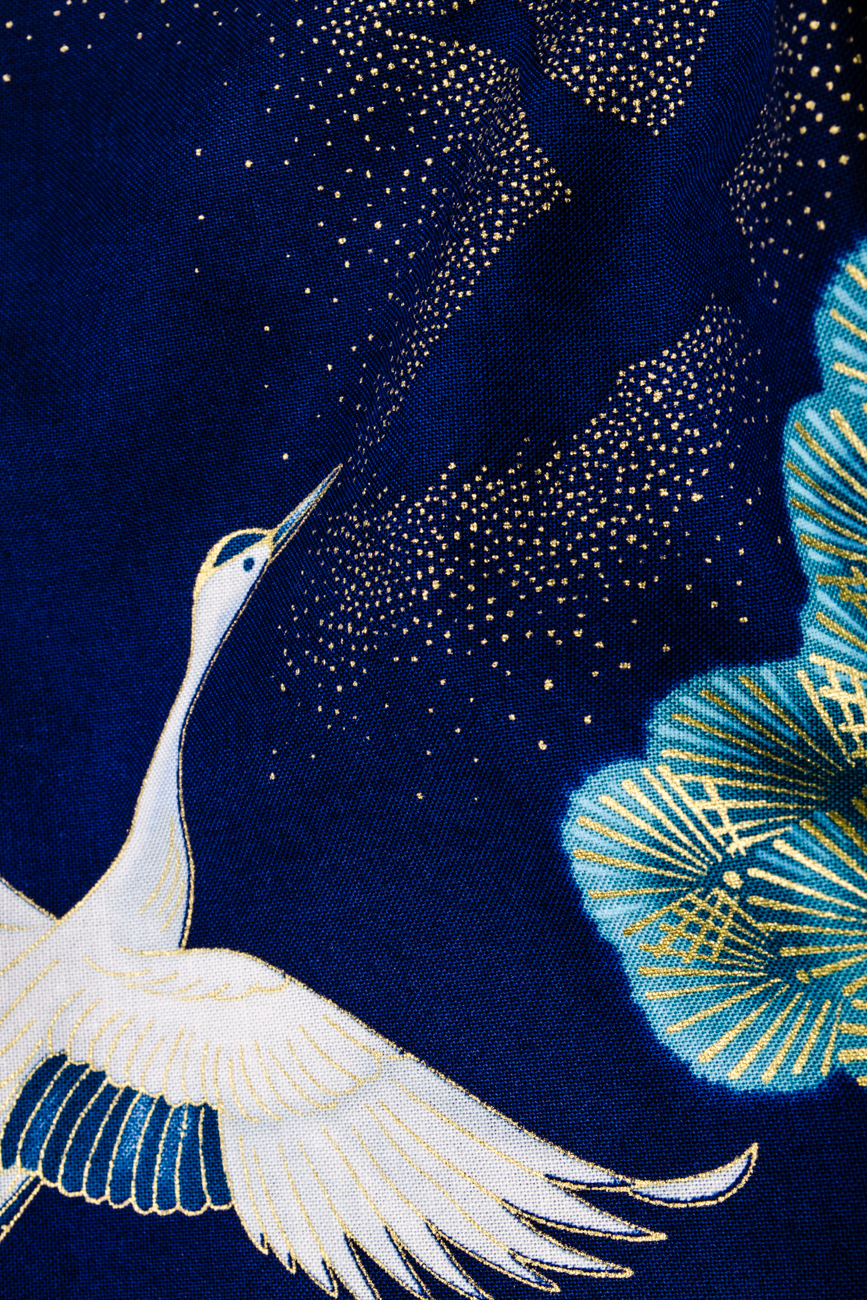 Robe à imprimé motifs japonais Cristina Staicu image 3