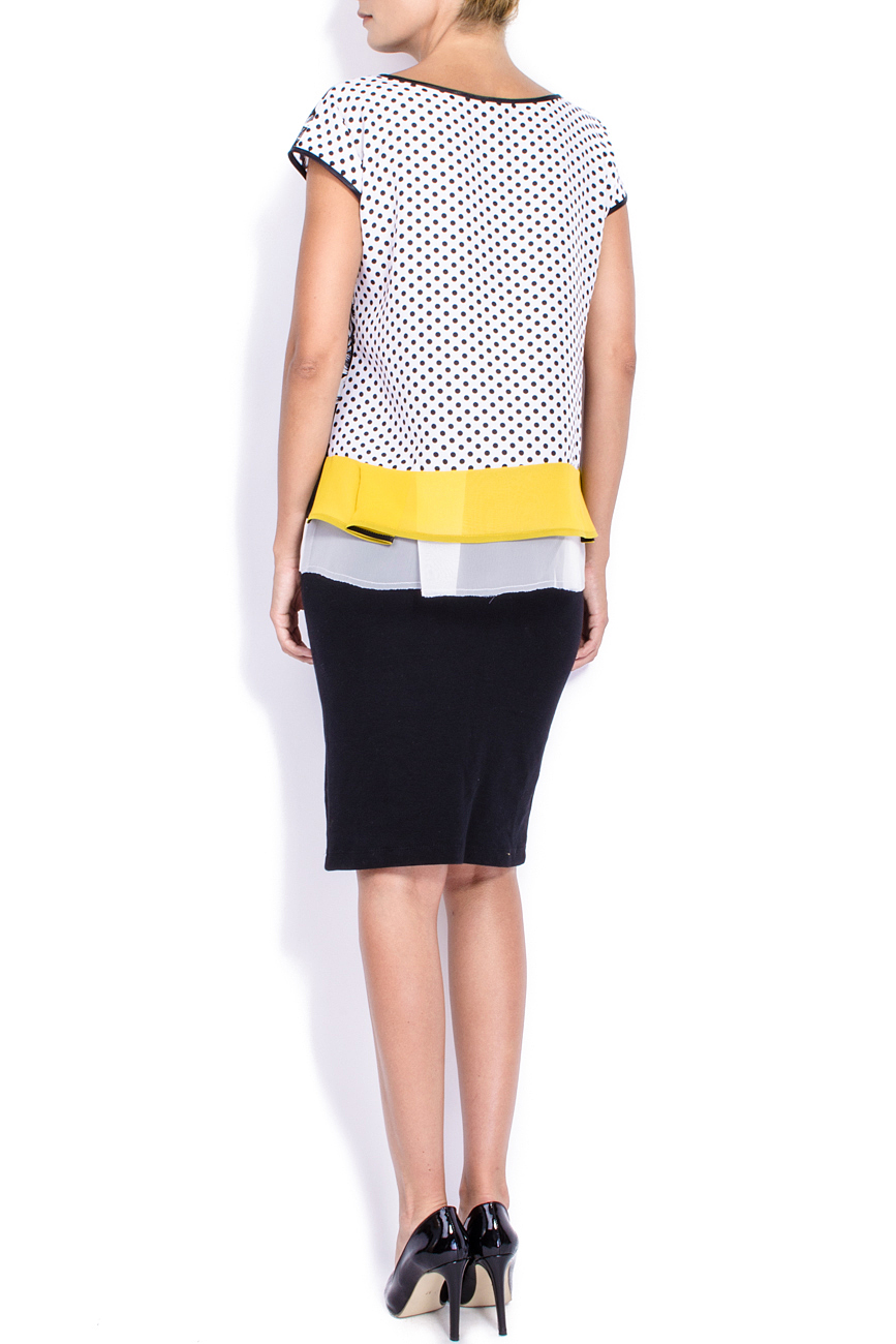Blouse with yellow accent Anamaria Pop image 2