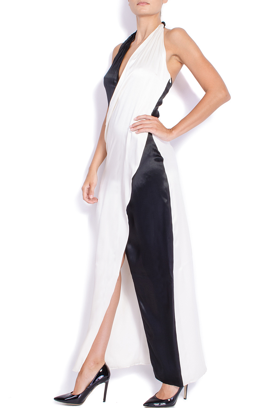 Two-tone silk gown Grigori Ciliani image 1