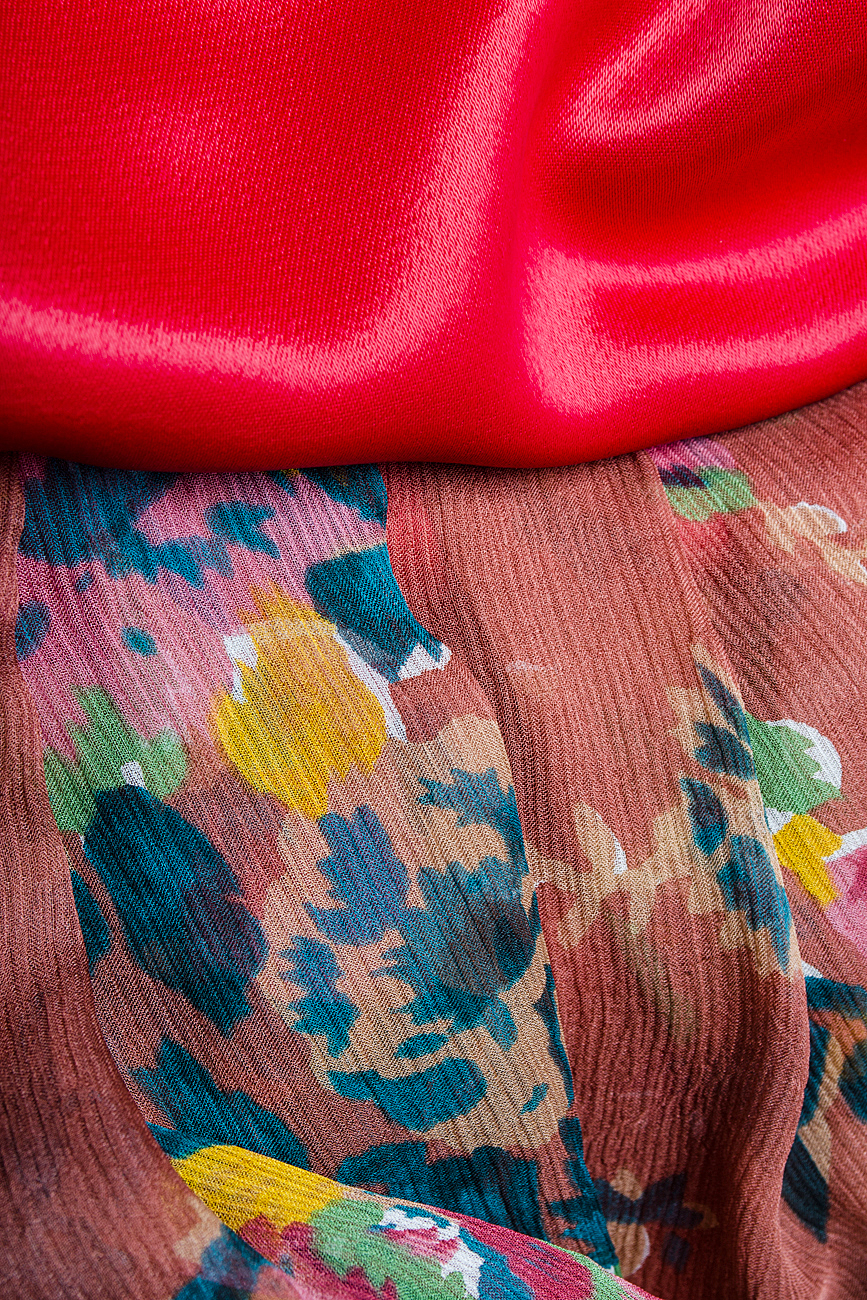 Robe à volants multicolores Anamaria Pop image 3