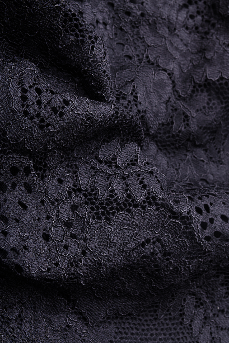 Lace and silk-organza midi skirt Rozalia Bot image 3