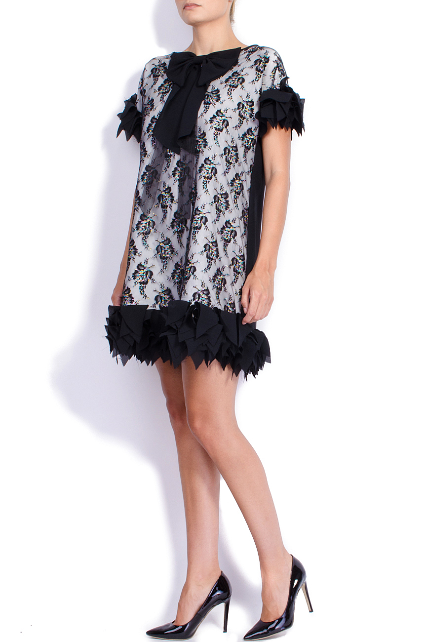 Black lace dress with bow Anamaria Pop image 1