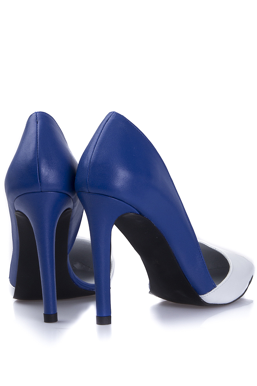Pantofi alb si albastru Ana Kaloni imagine 2