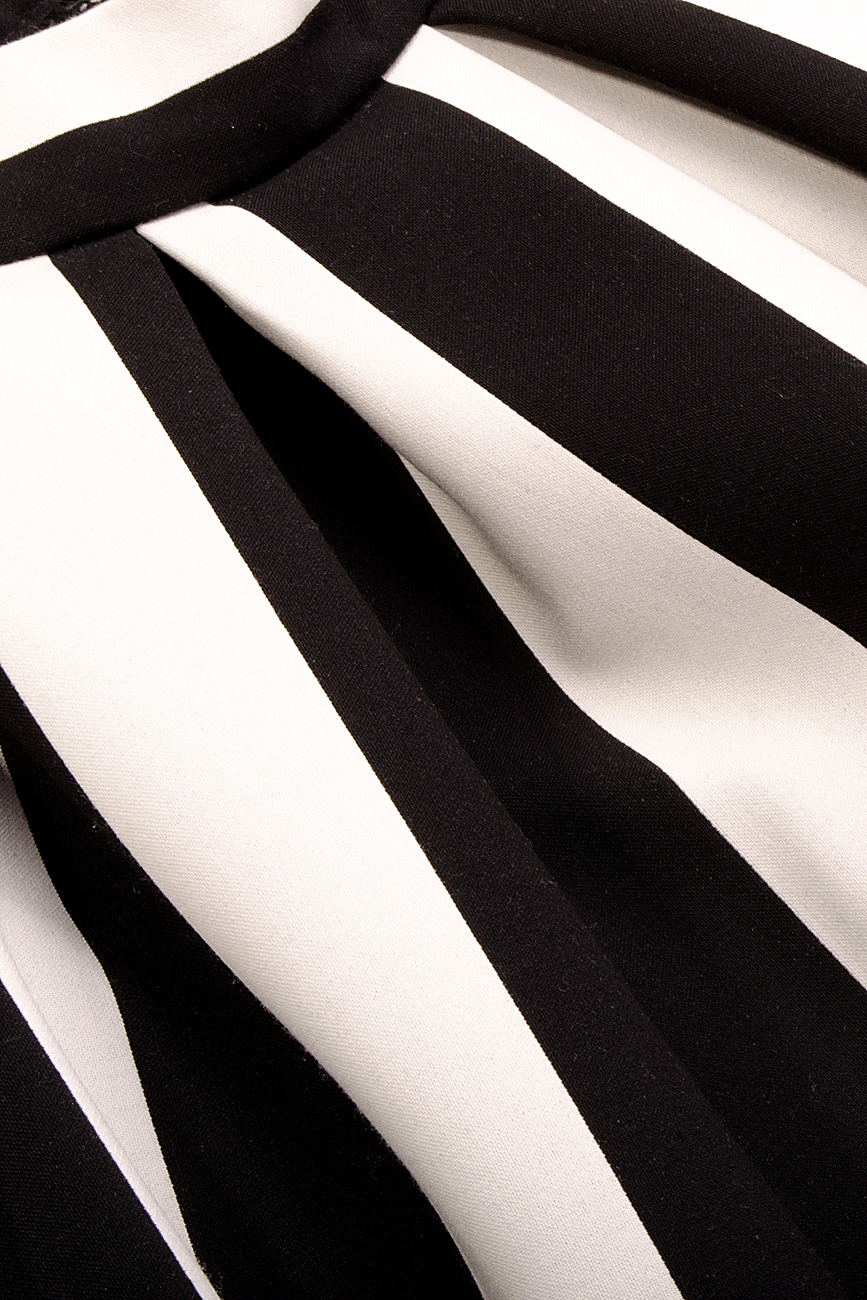 Pleated striped midi skirt Strike a Pose image 3