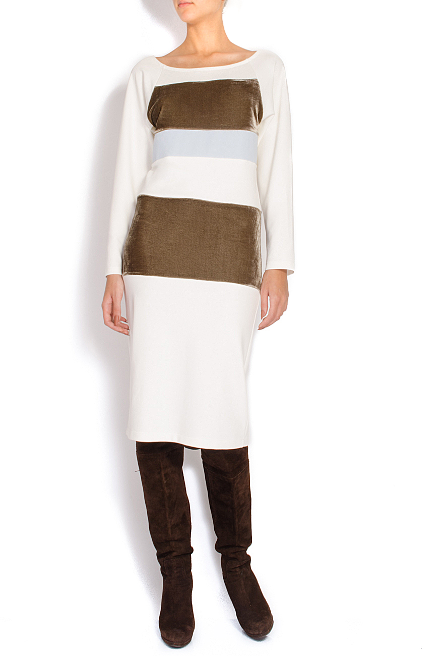 Cotton-knit white midi dress Rue des Trucs image 0