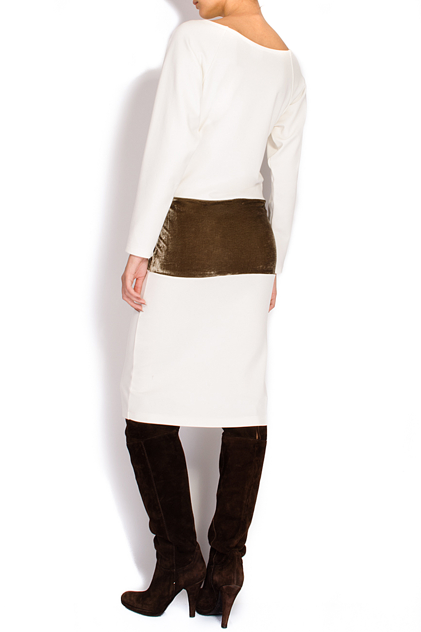 Cotton-knit white midi dress Rue des Trucs image 2