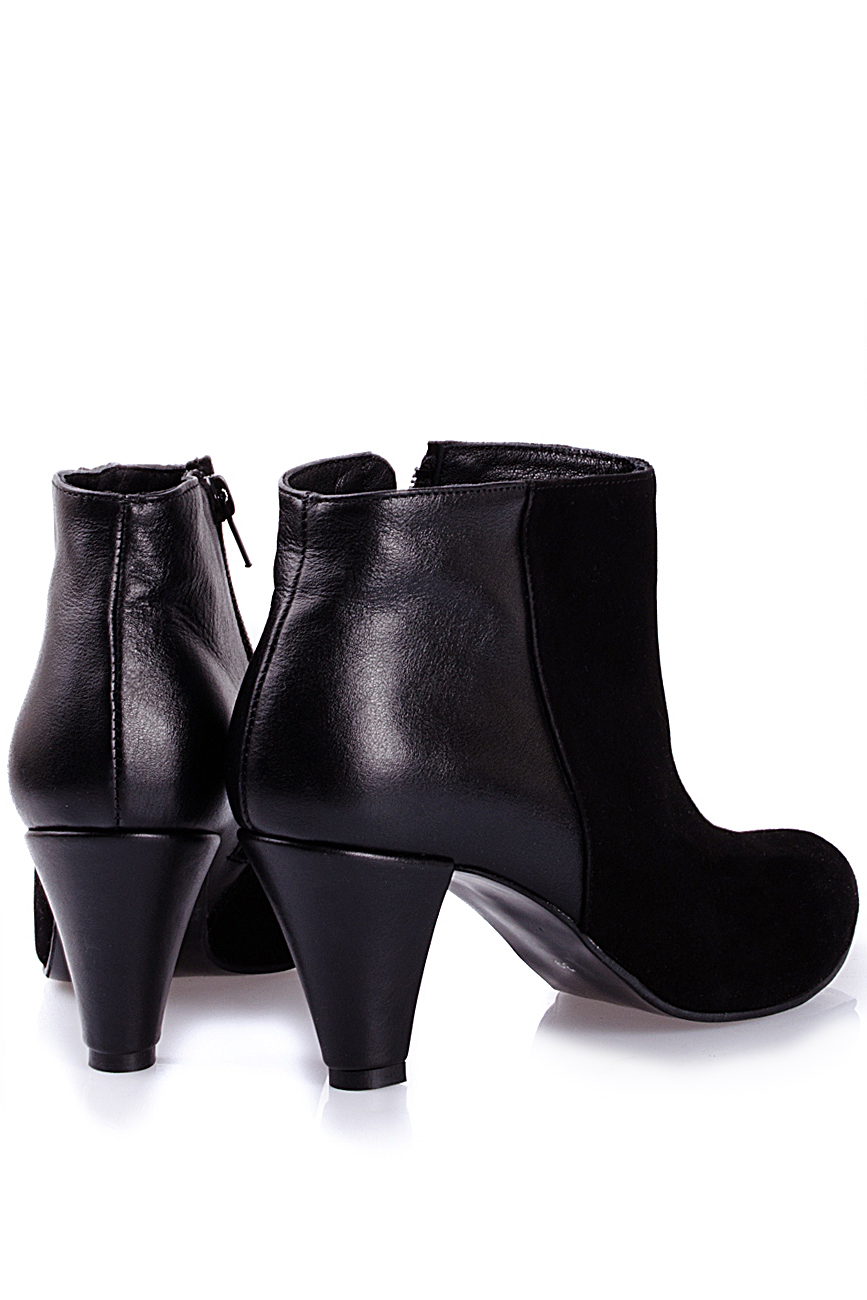 Suede and leather ankle boots PassepartouS image 2