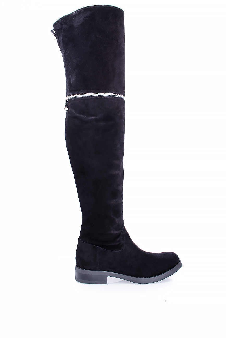 Suede over-the-knee boots Ana Kaloni image 0