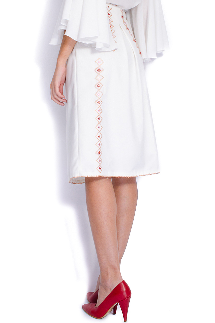 A-line skirt with traditional motifs Izabela Mandoiu image 2