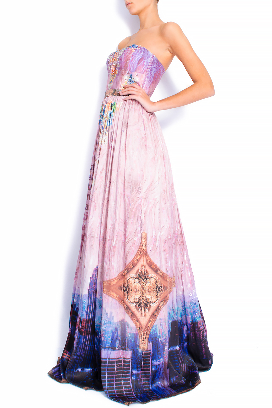 فستان من الحرير ايلينا بيرسيل image 1