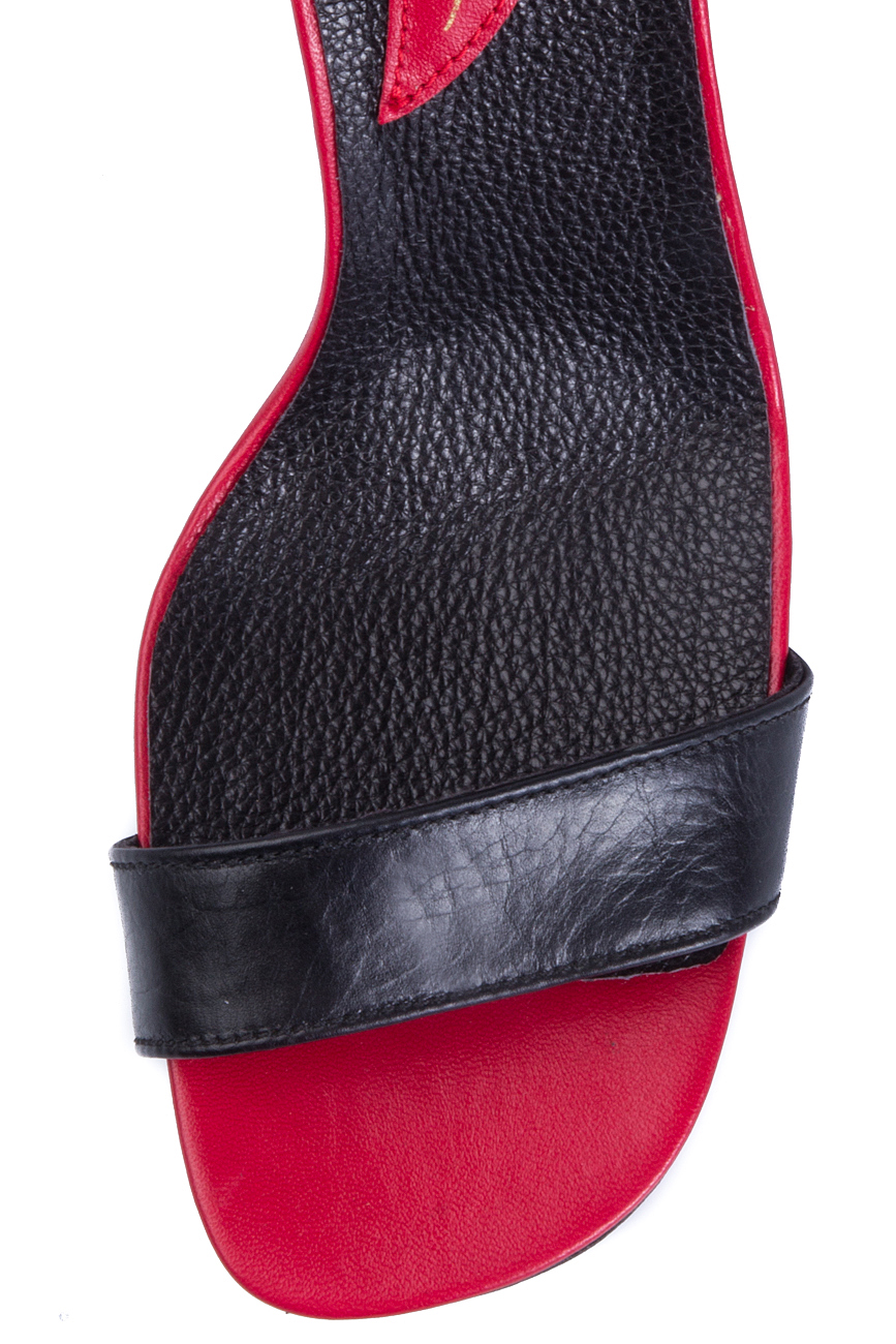 Sandales bicolores en cuir Oana Lazar (3127 Bags) image 3