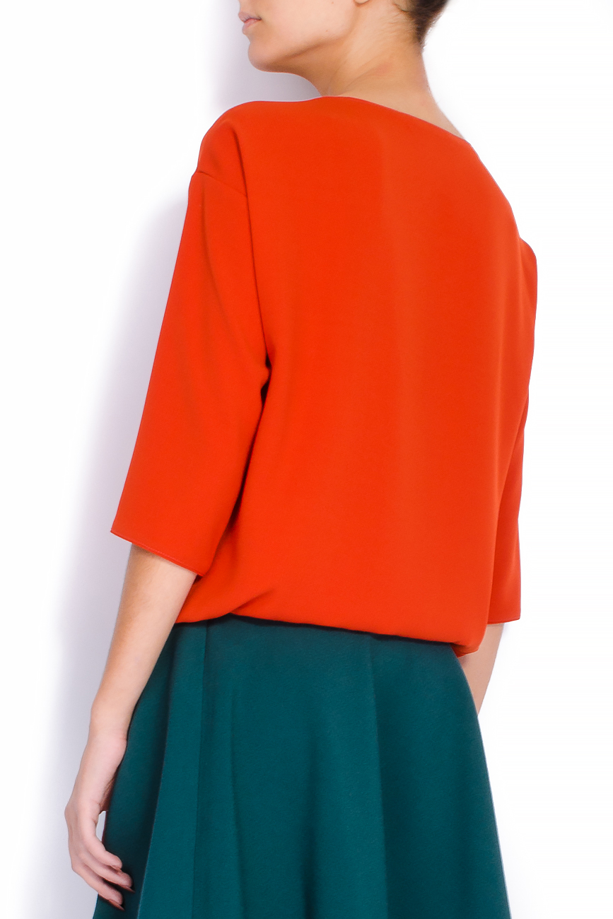 Color-block georgette blouse Lena Criveanu image 2