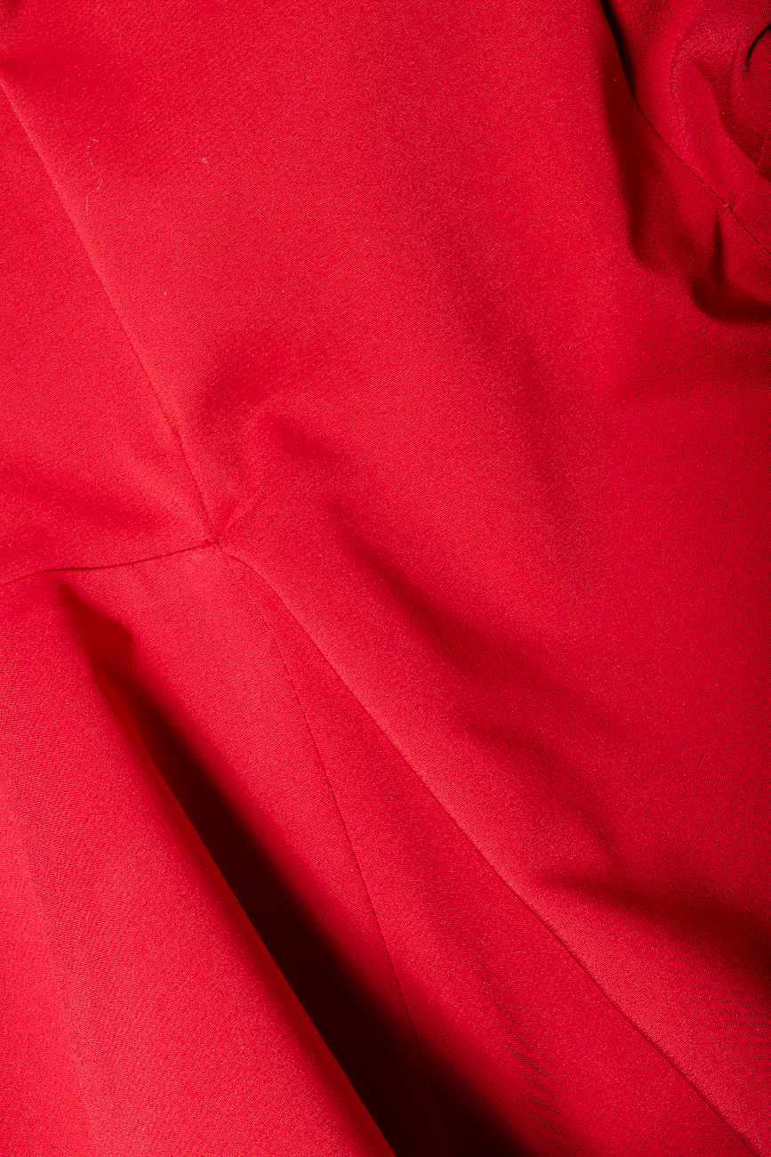 Haut rouge en coton à basque Lena Criveanu image 3
