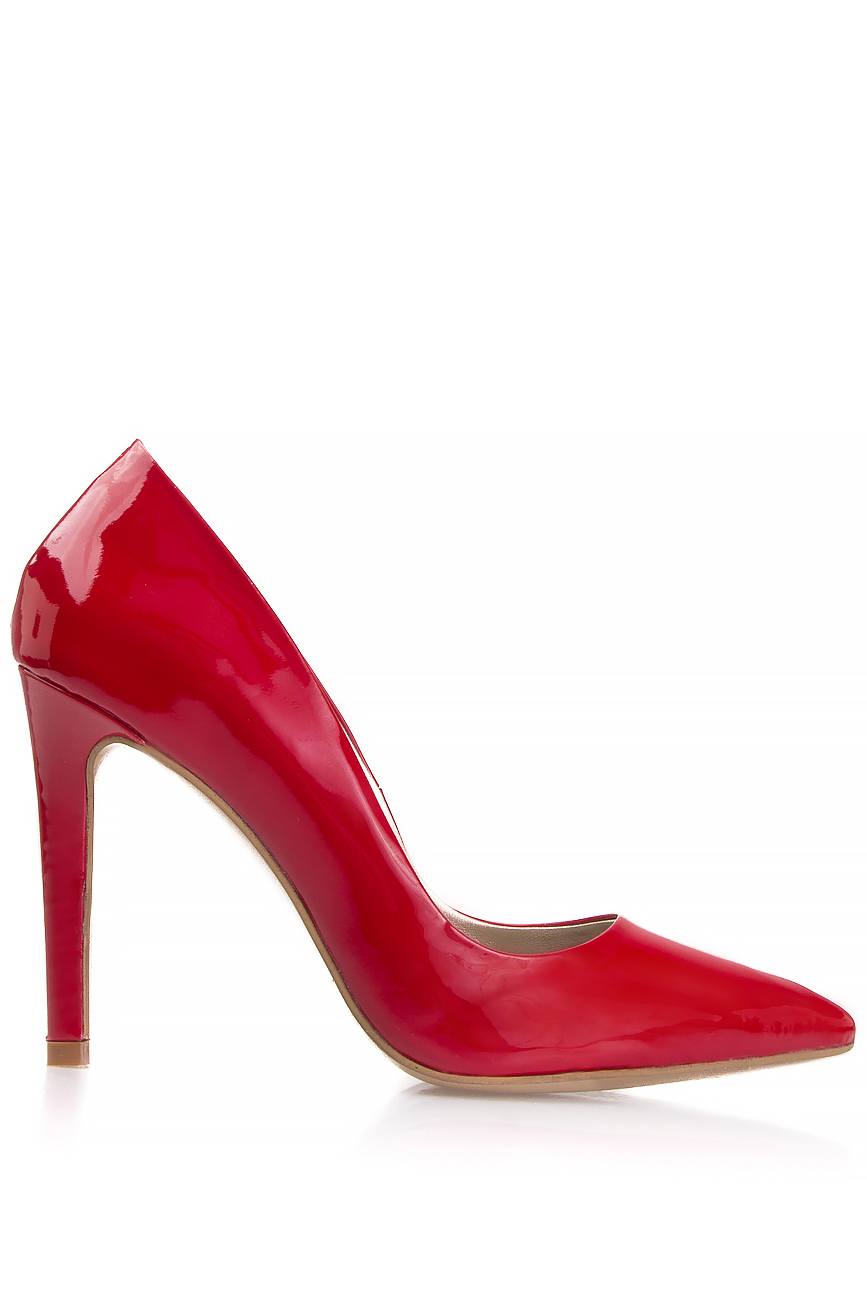 Red patent-leather pumps Ana Kaloni image 0
