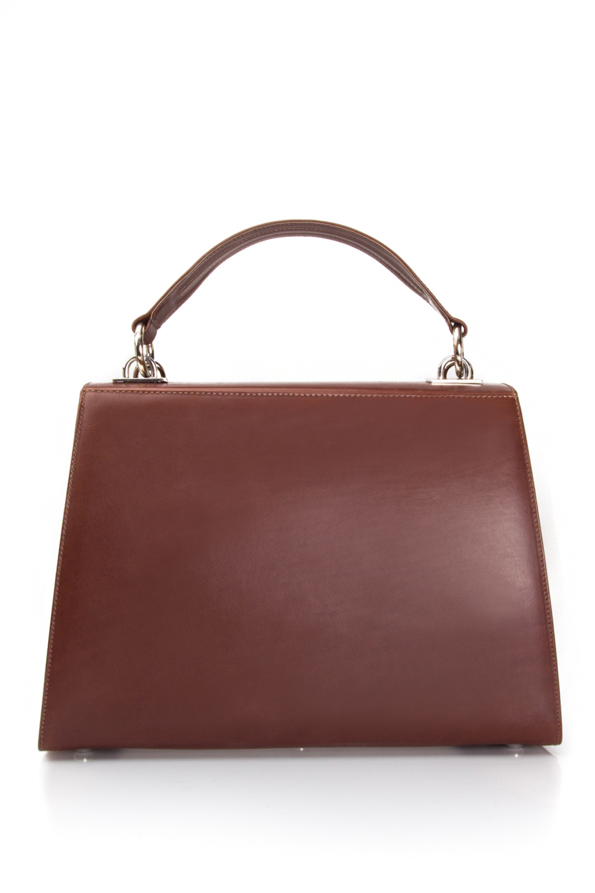 Medium leather shoulder bag Laura Olaru image 2