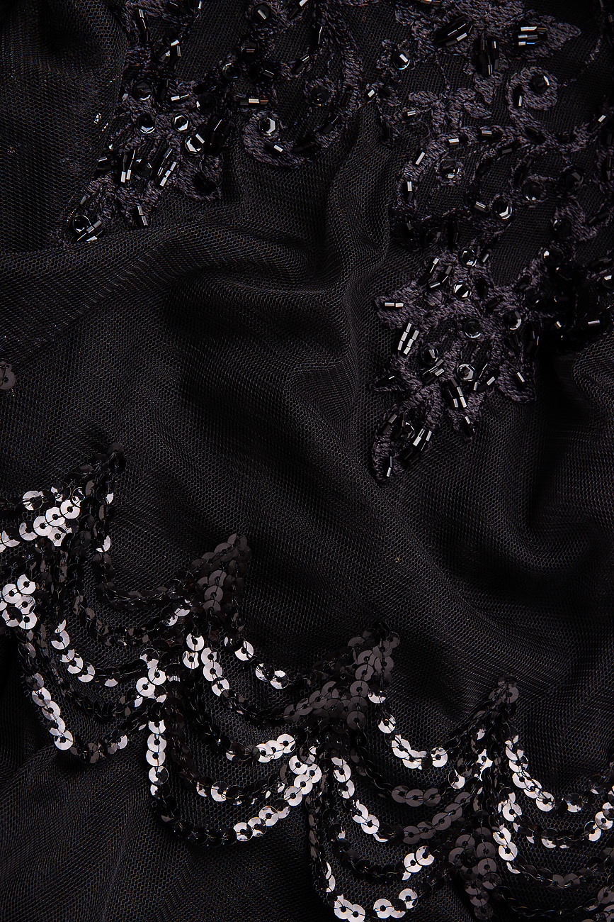 Embellished tulle-lace dress BRIA Design image 3