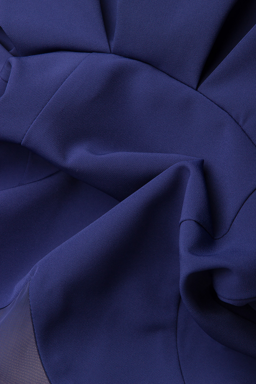 Robe plisée en viscose et tulle Florentina Giol image 3
