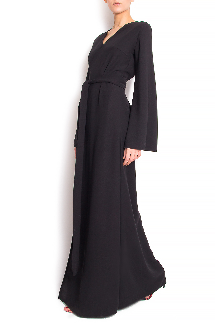 Black triple veil dress Cloche image 1