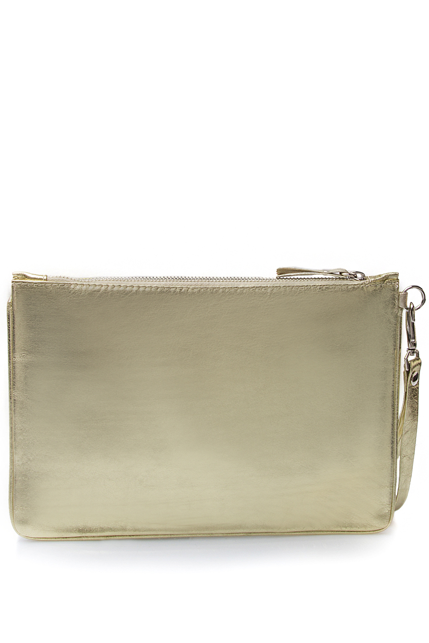 Printed leather clutch Oana Lazar (3127 Bags) image 2
