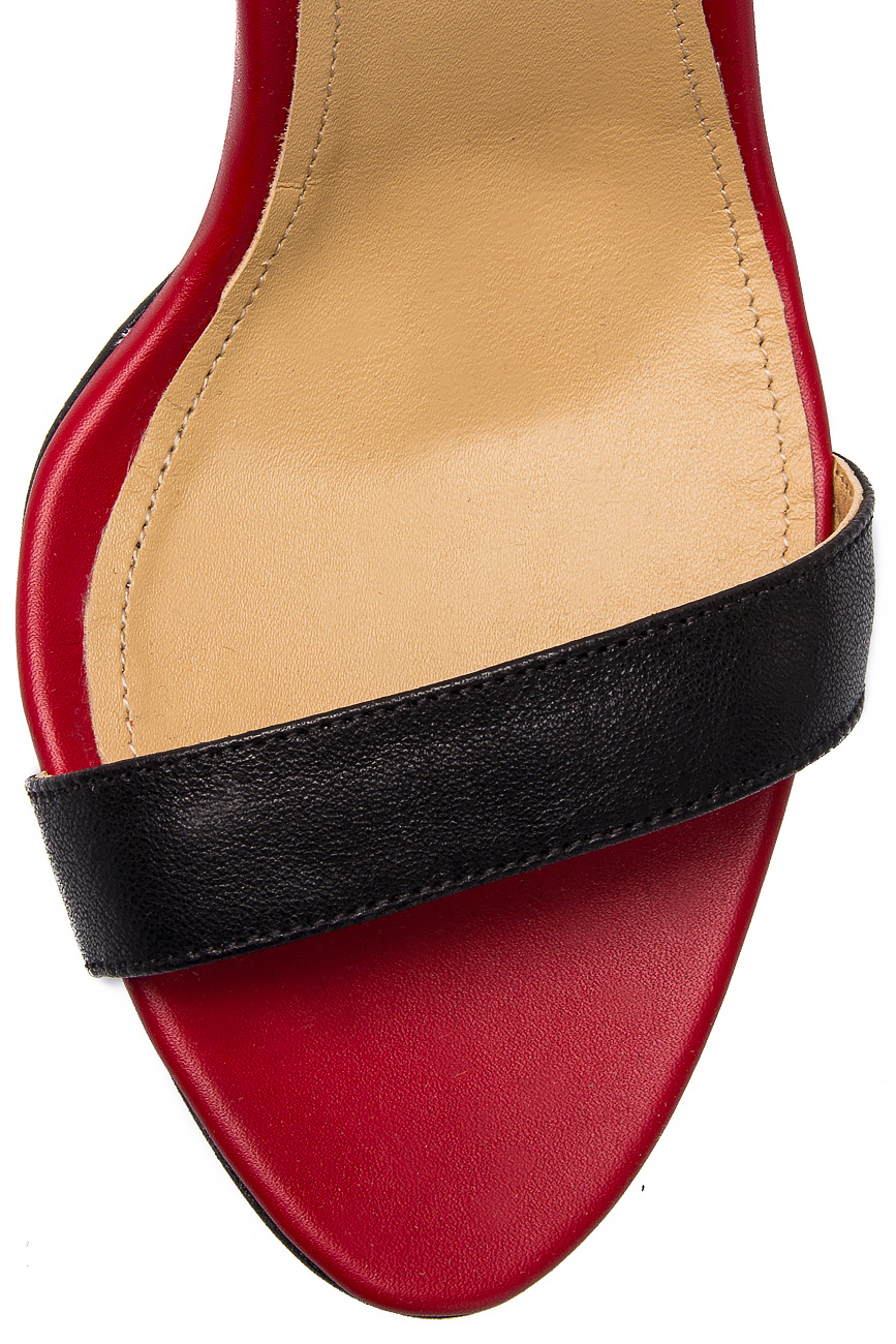 Two-tone leather sandals Hannami image 3