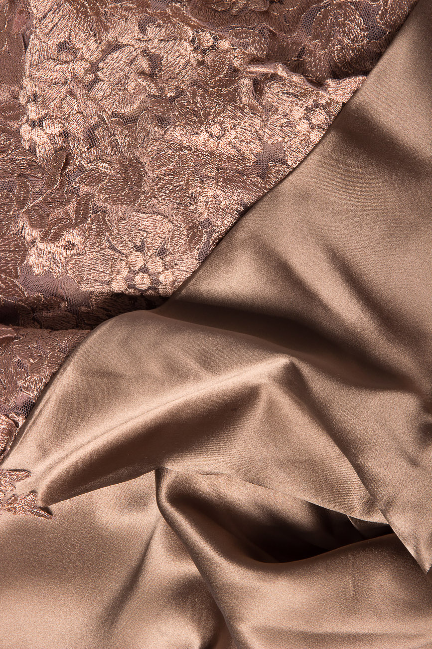 Lace and silk gown Simona Semen image 3