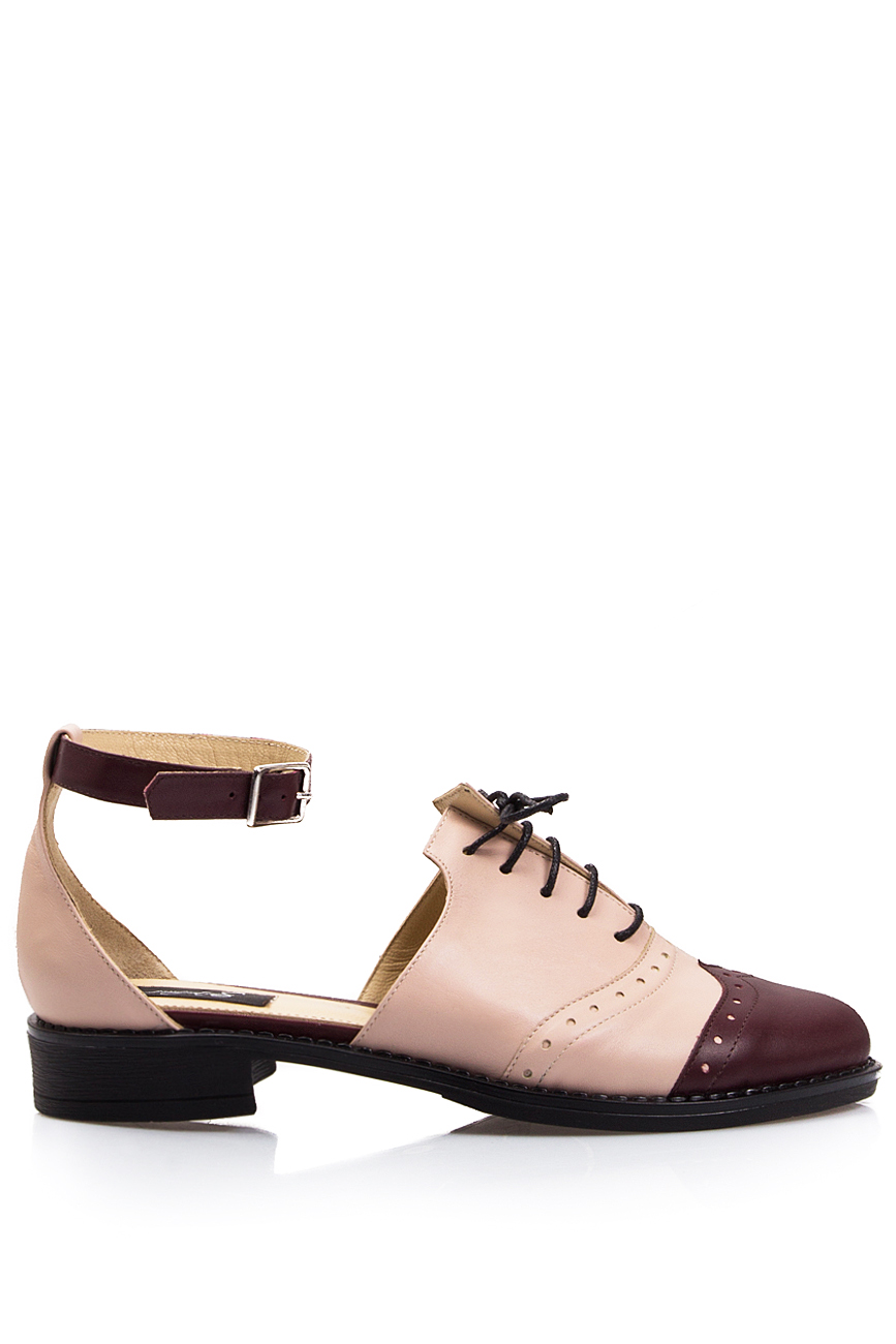 Two-tone leather brogues PassepartouS image 0