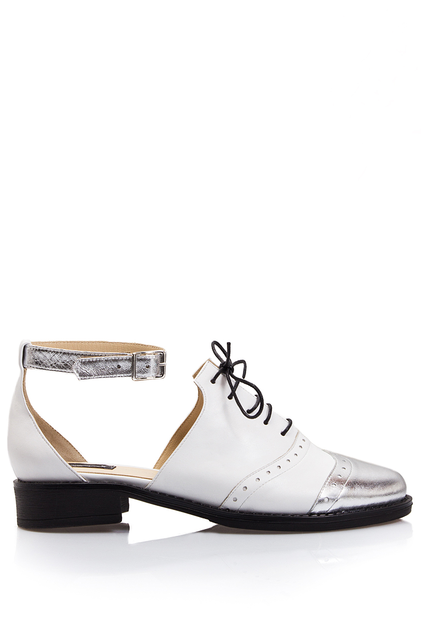 Two-tone leather brogues PassepartouS image 0
