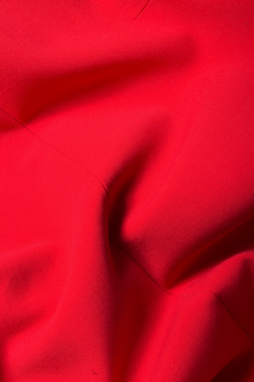 Robe courte rouge Claudia Castrase image 3