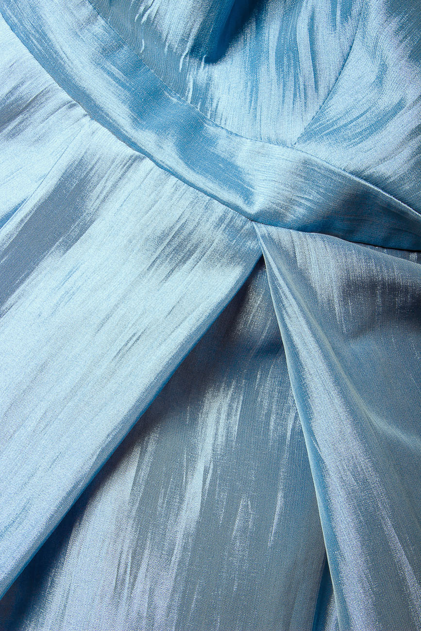 Robe asymétrique en taffetas Mirela Diaconu  image 3